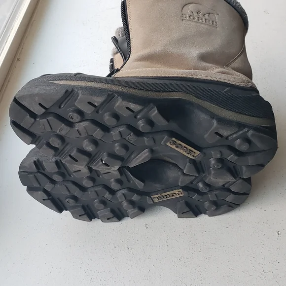 Sorel Ellesmere LL1241-272 Tan Leather Winter Boots - Picture 9 of 14